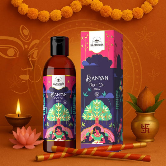 Sandook Banyan Root Hair Oil
