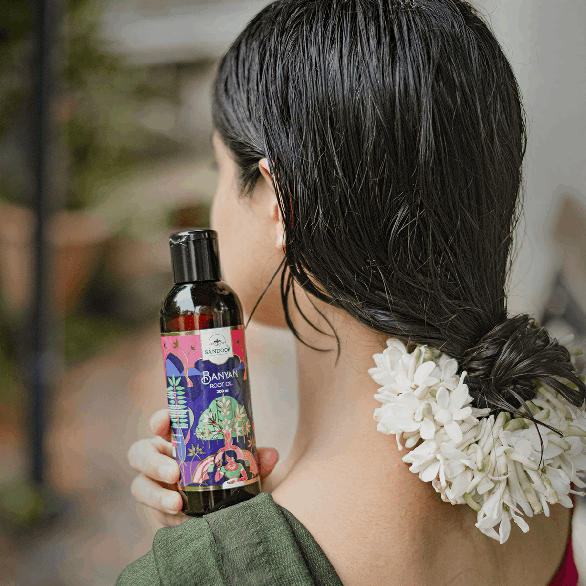 sandook banyan hair oil