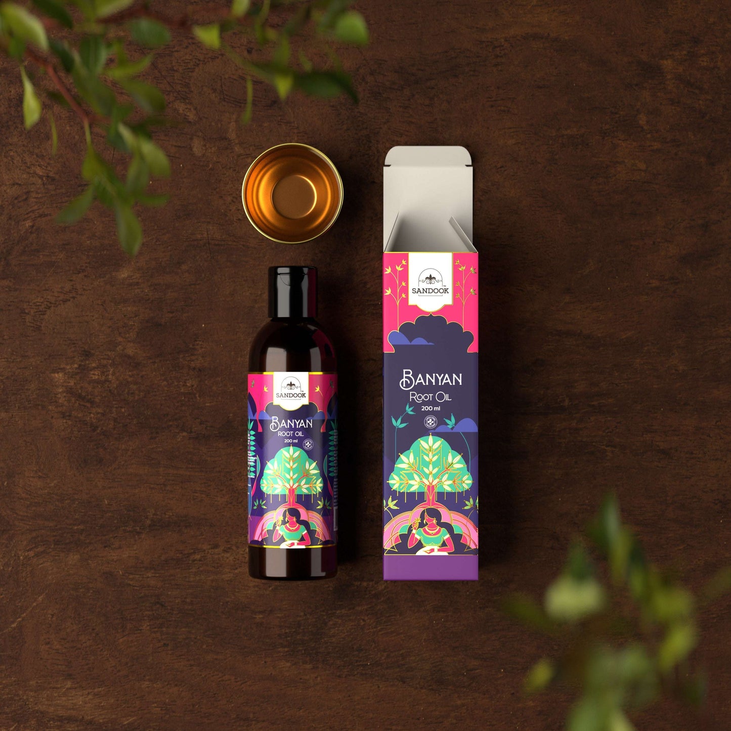 Sandook Banyan Root Hair Oil