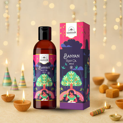 Sandook Banyan Root Hair Oil