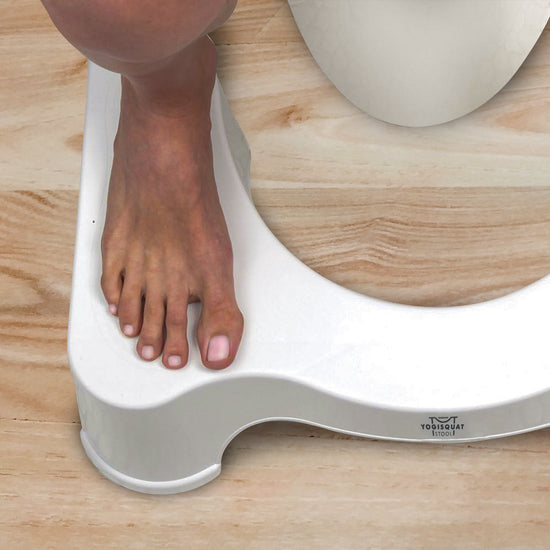 Western Toilet Stool & Squat Stool for Western Toilet YogiSquat