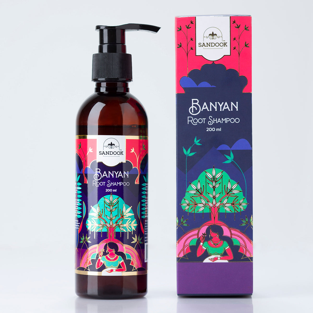 Sandook Banyan Root Shampoo